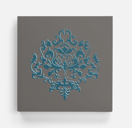 Damask Artwork by Rhonda Lee Wright